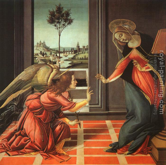 Sandro Botticelli : The Annunciation